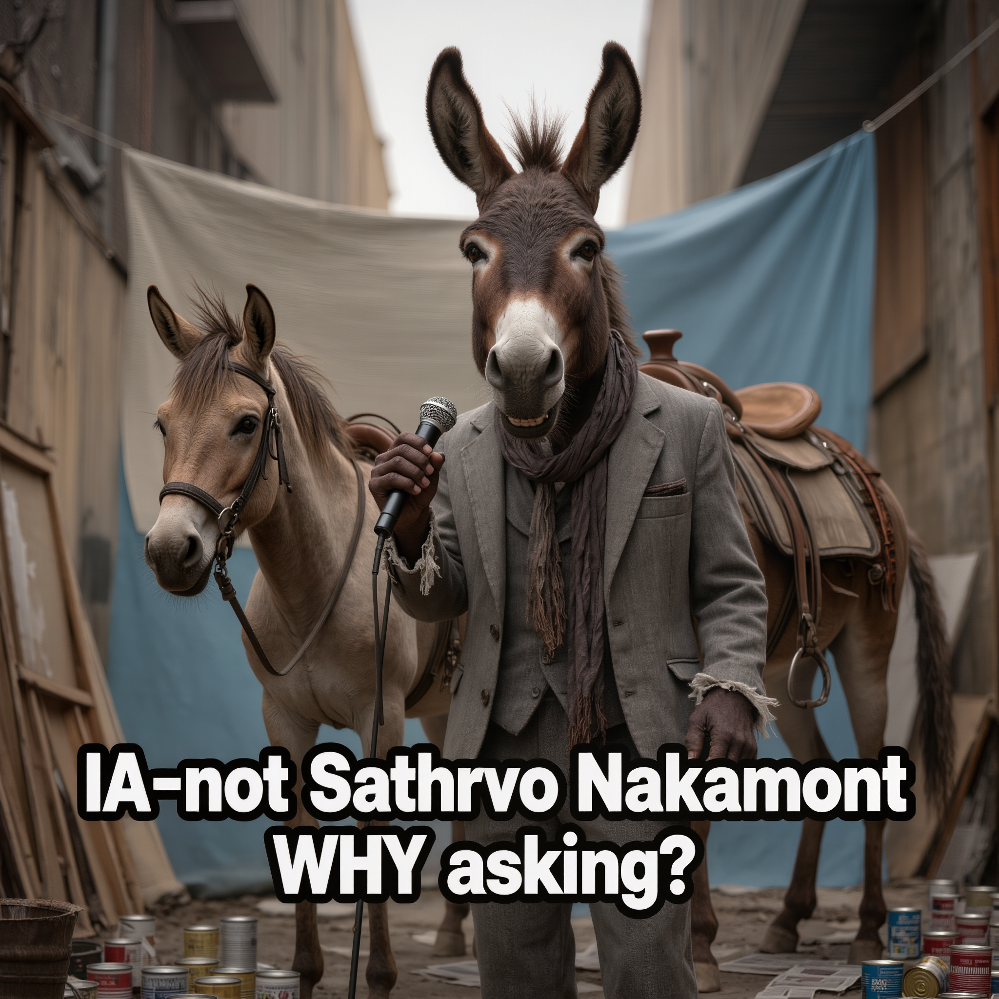 Stupid Things2009* IA-not Satoshi Nakamoto WHY asking🥣🪙   
#15 🥣🤪🫏🐴
https://3dordi.io/collections?s…