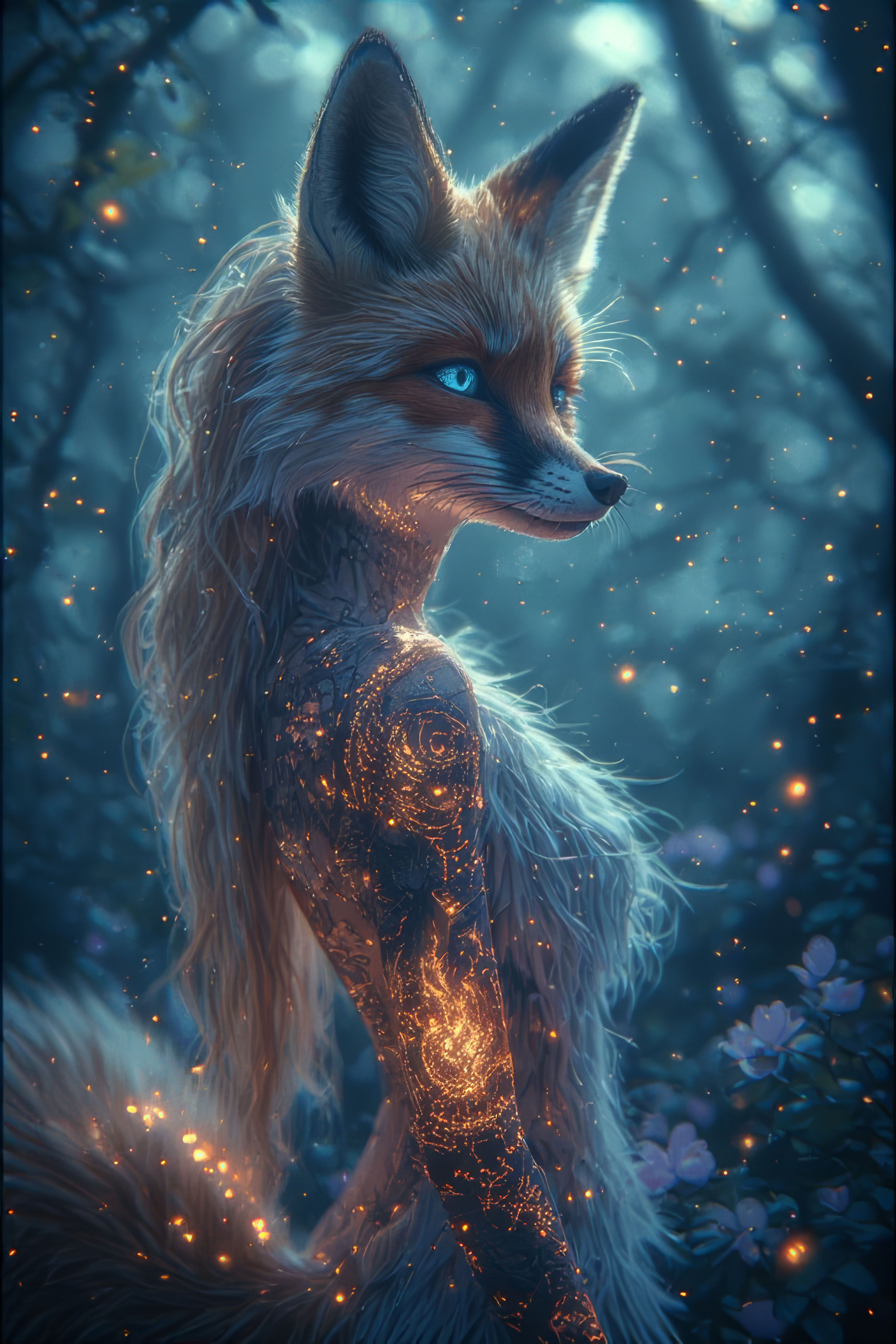 I like foxes. 🌲🦊🥹💕🐈‍⬛ "FURRY FUXO FOX" 
#AIart️️️️️️️️️️️️️️️️️️️️️️️️️️️️️️️️️️️️️️️️️️️️️️️️️️️ #Foxy #キツネ #AIアート #Kitsune 🩵…