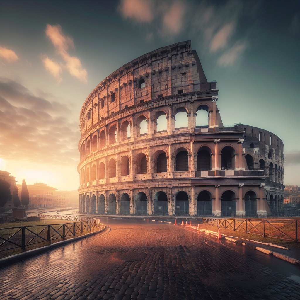 Good morning from the Colosseum!!dalle