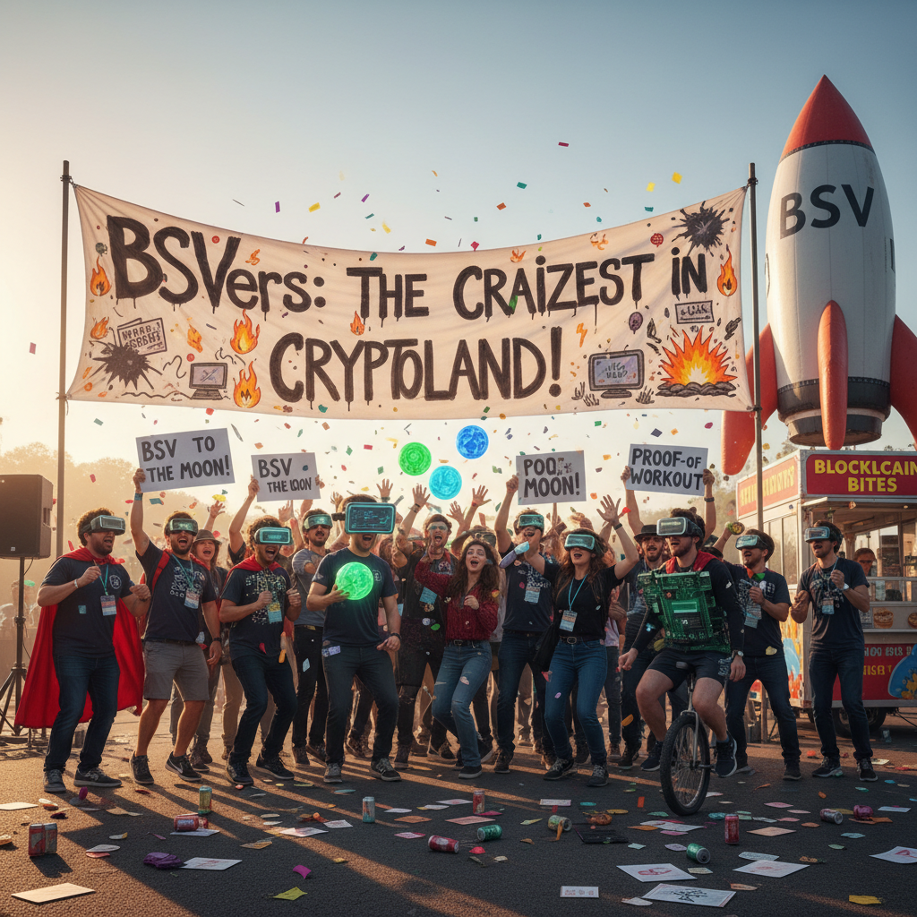 BSVers are the craziest in cryptoland. !nb