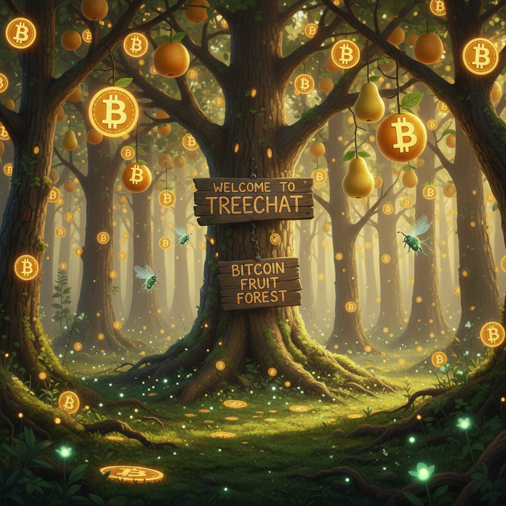 Welcome to treechat Bitcoin fruit forest.!nb