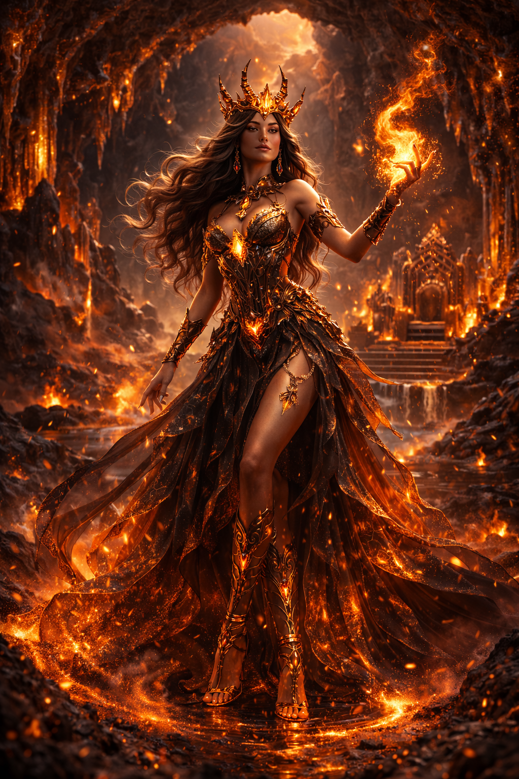 🔥 #004 — Obsidian Flame Empress