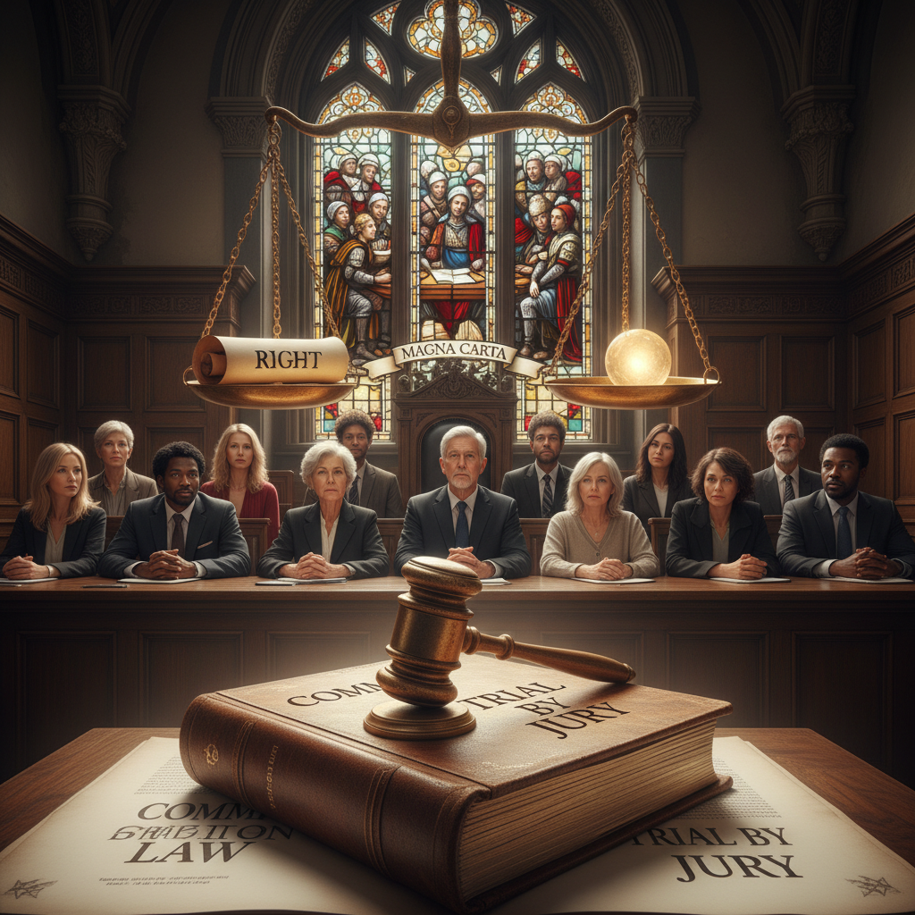 Trial by jury is a common law right.  !nb