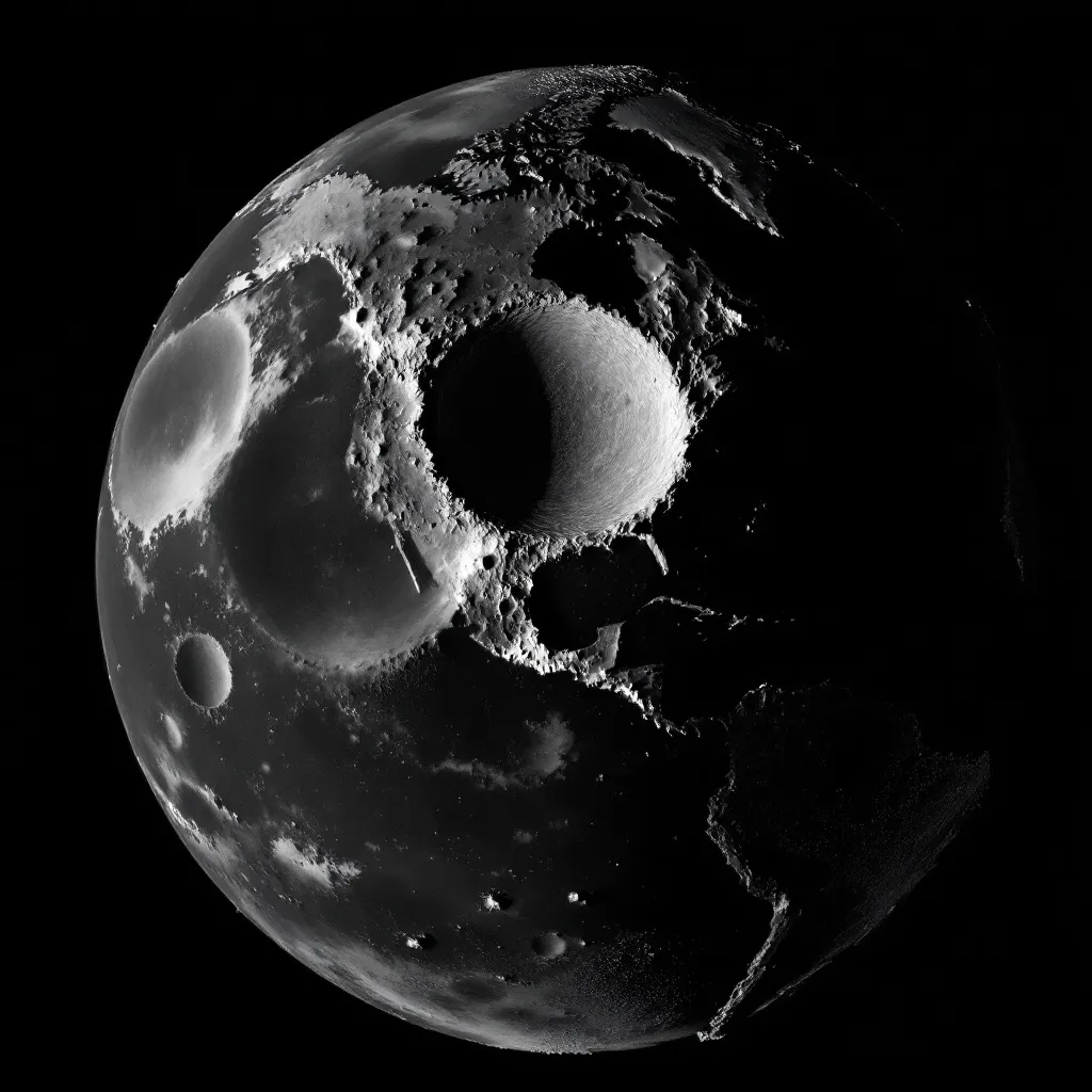 !flux Have you looked into how the craters on the moon reflect the flat earth map?
Like a reflectio…