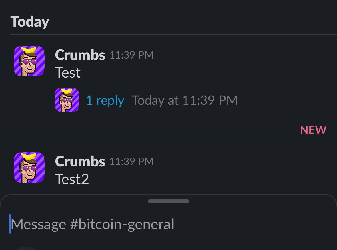 Okay great then I suggest you copy the ux of slack