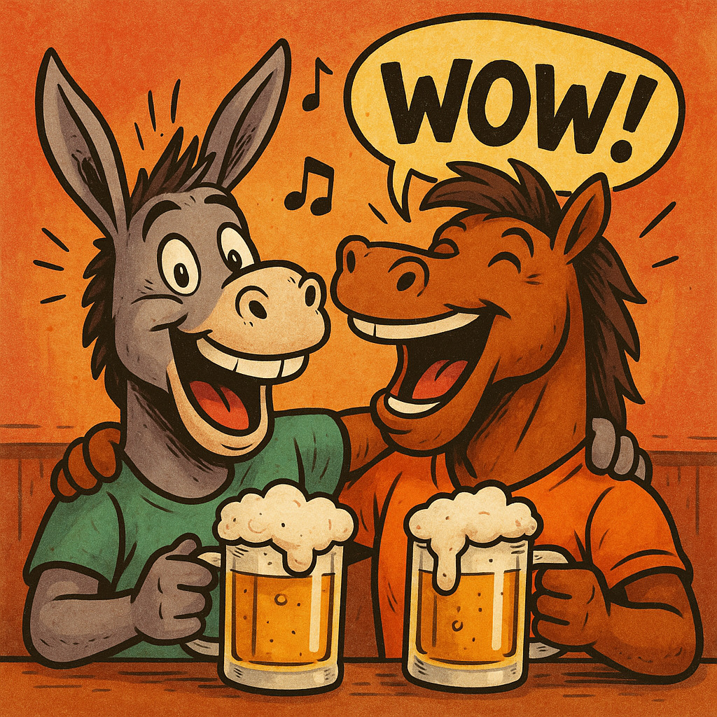 #2 🥈⏱️
The whole world is full of donkeys. WOW! 🤪🫏
But the good news is: not all of them are stupid.…