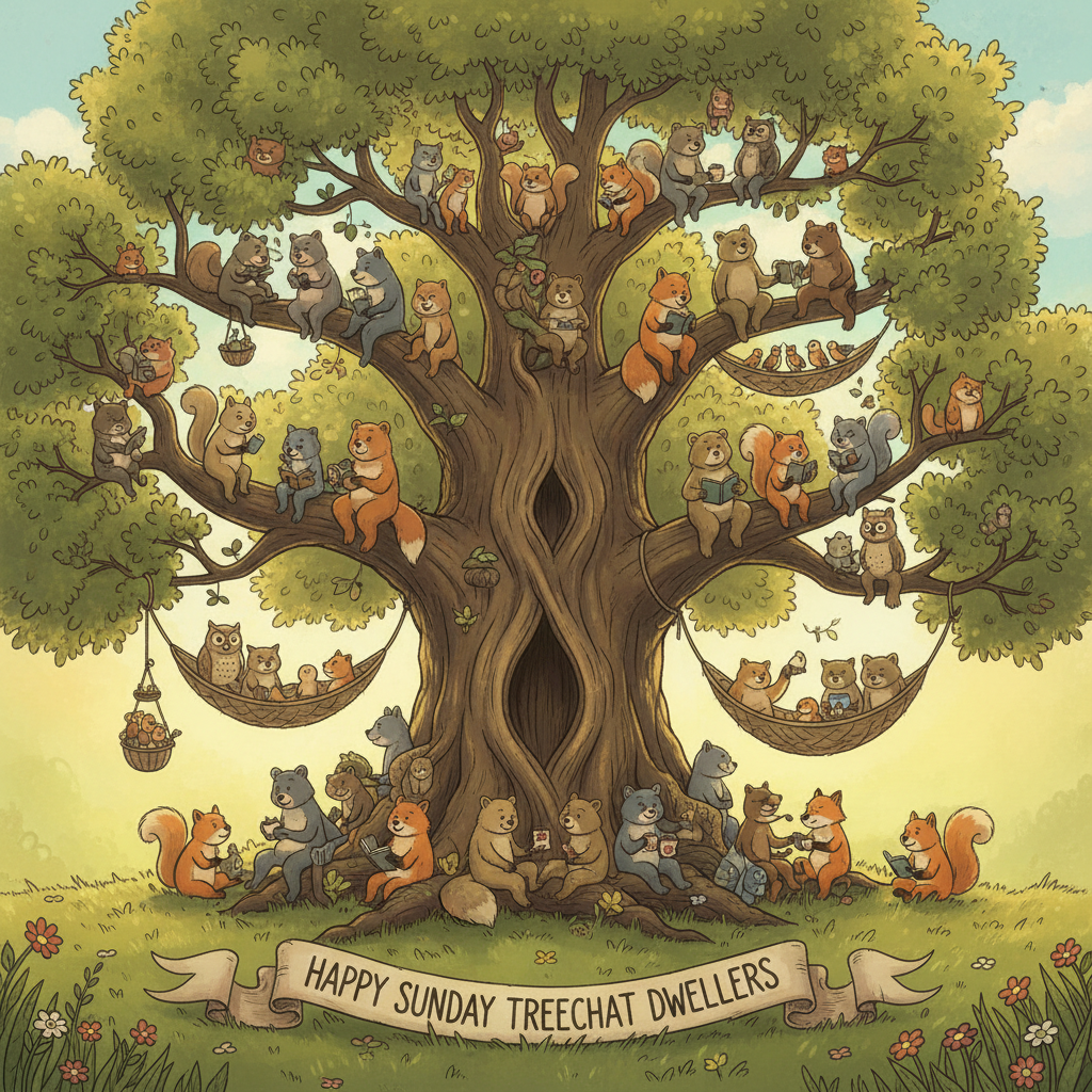 !nb Happy Sunday Treechat dwellers.