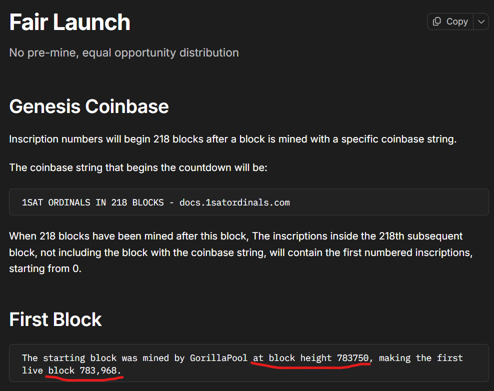 Fair Launch
No pre-mine, equal opportunity distribution
https://docs.1satordinals.com/fair-release#…