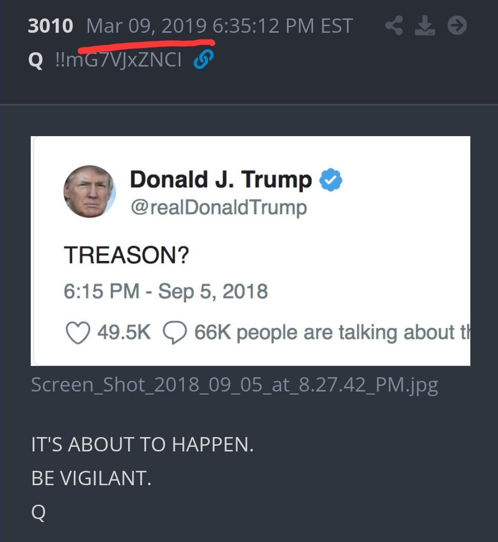 https://x.com/i/status/2030922384807546912

"ITS ABOUT TO HAPPEN" 
"STAY TUNED IN" 🤣😆
#CULT 

DONAL…