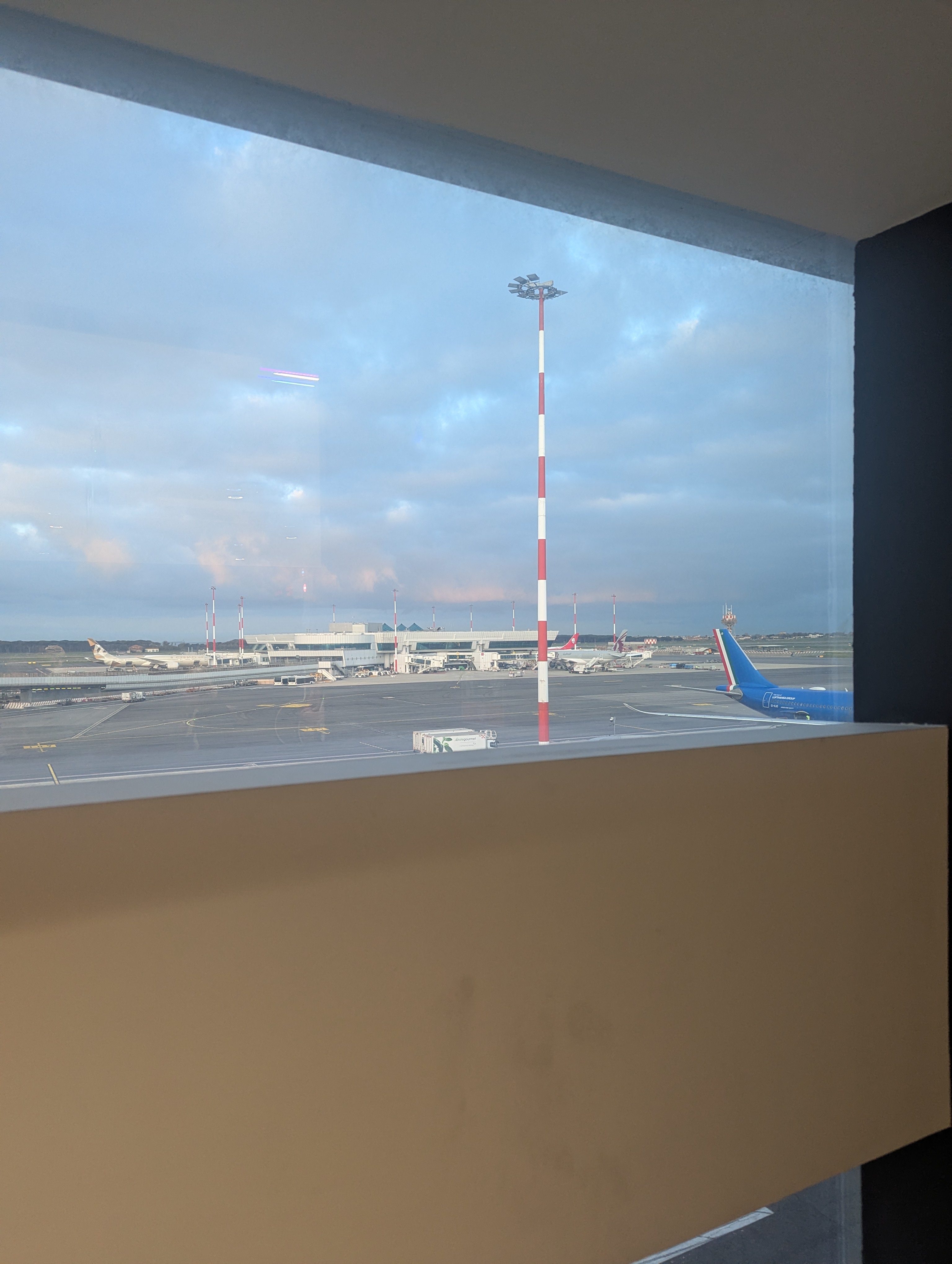Landed in Rome