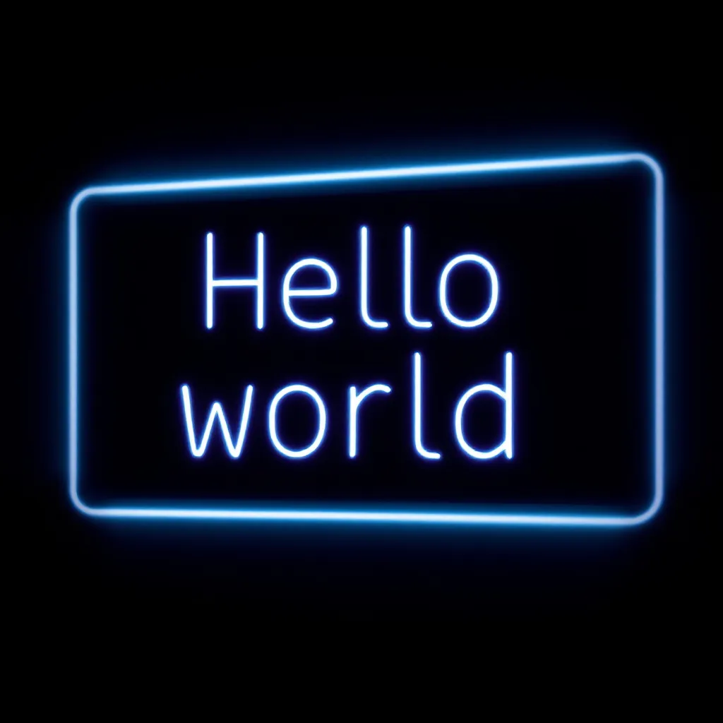 !flux11 Hello world