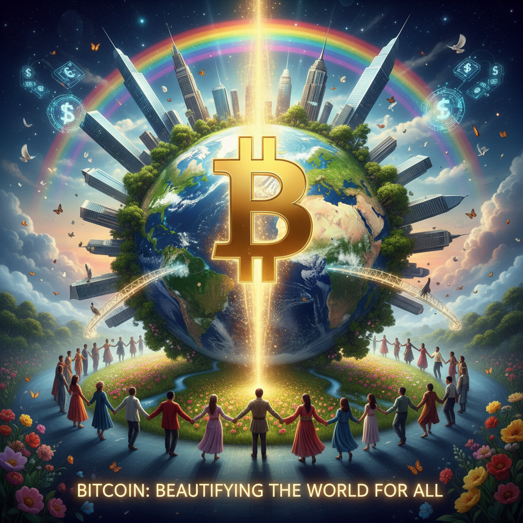 !nb BitCoin making the world beautiful for all