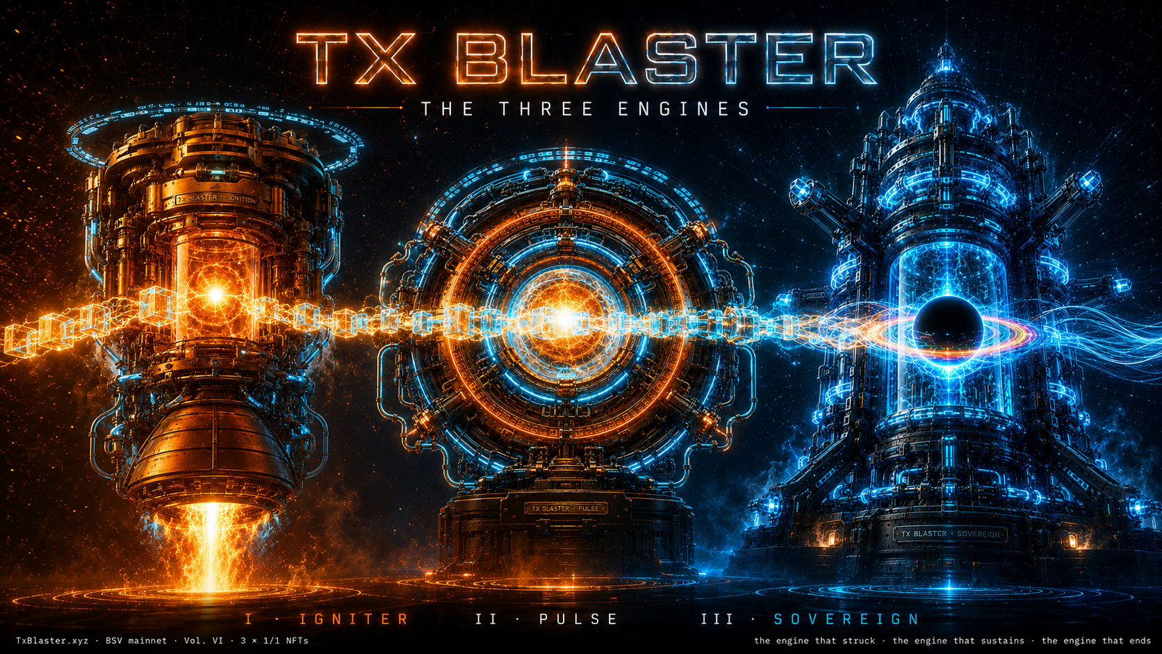 [[TXBLASTER]]
*Welcome to my ©2C "Creator to Collector" fast auction
THE THREE ENGINES OF TX BLASTE…