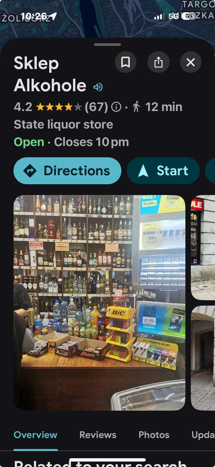 Cigarettes and wodka