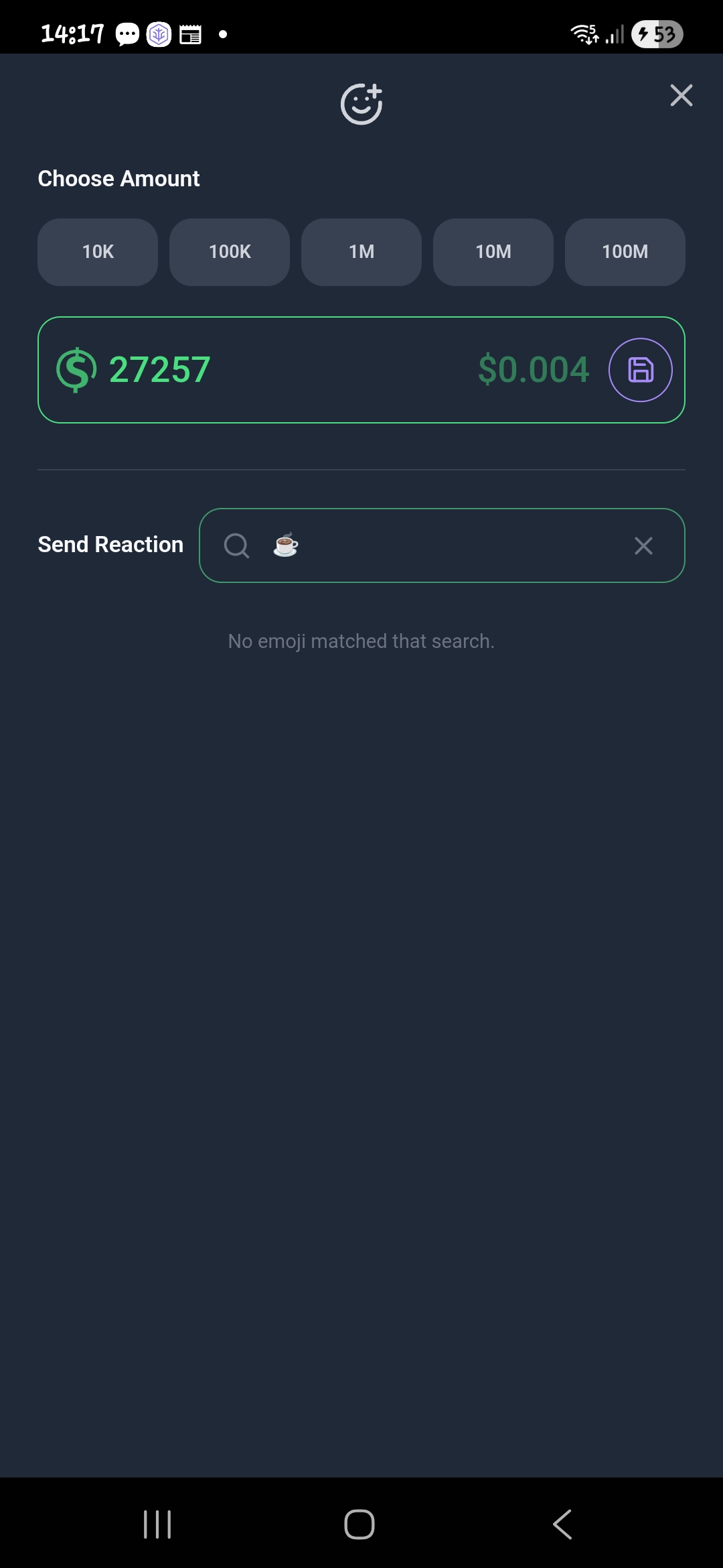 that was my first thought...so I tried it but no such luck