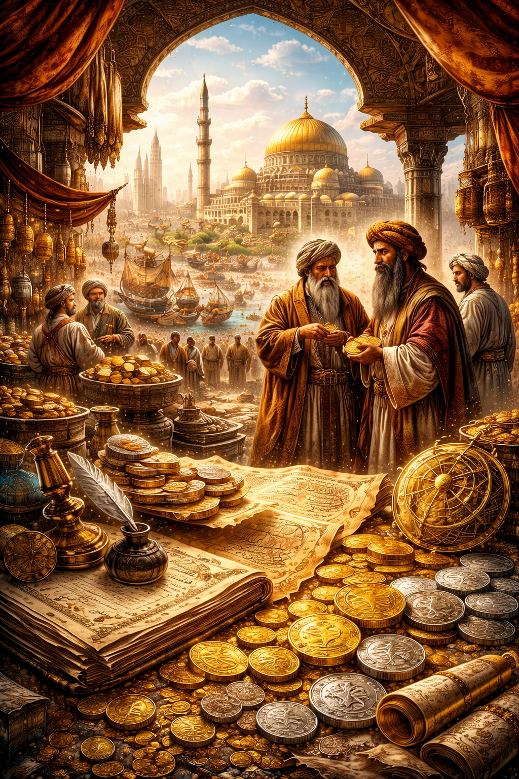 BSV: WHEN ISLAM LED GLOBAL FINANCE
Before Wall Street…
Before the Federal Reserve…
Before the IMF…
…