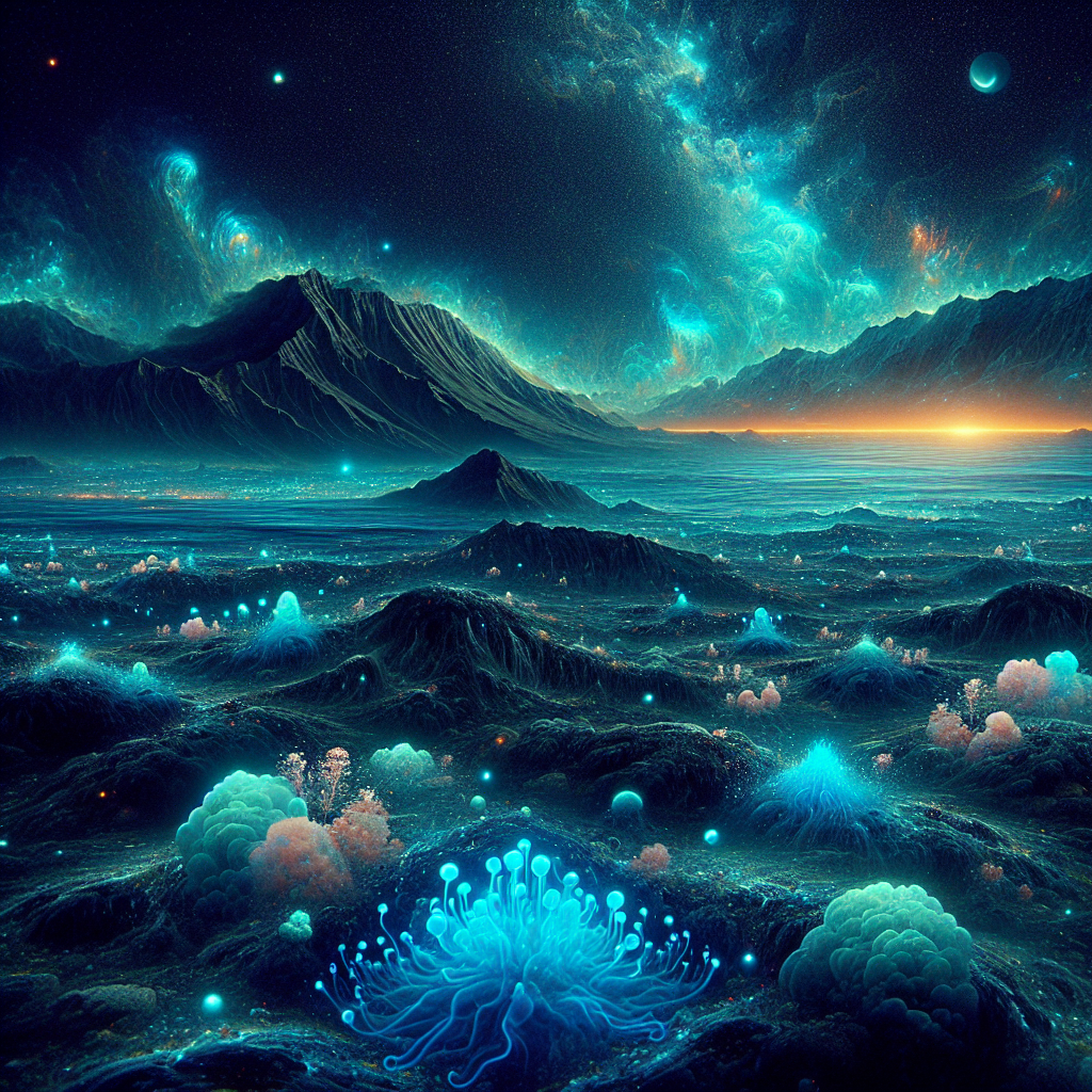 !dalle depict something real from our mother earth that no human has ever saw.