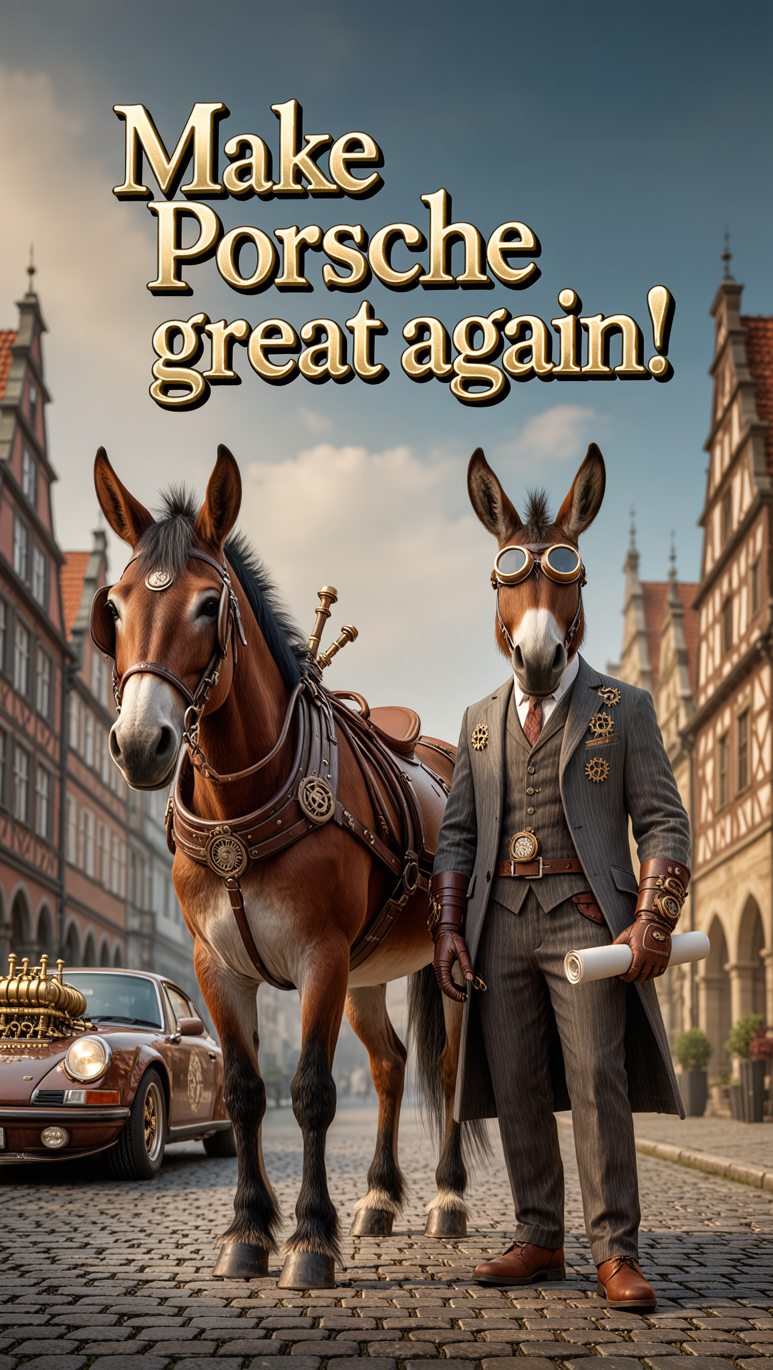 Stupid Things2009* IAAI-make PORSCHE great again 🤪🫏🤪🐎🚗🏎️🦸‍♂️💪👨‍🔬
#13 🤪🐴 POWER 🚗🎶🎶