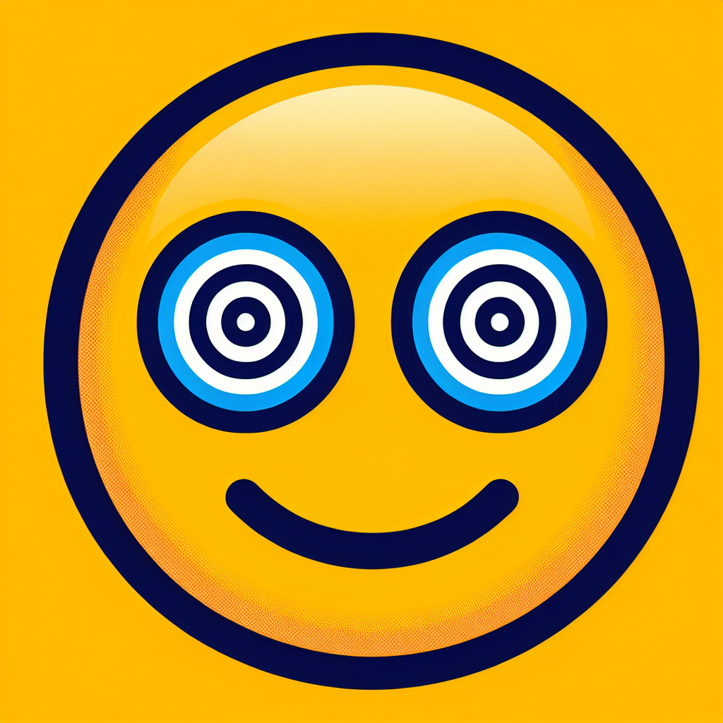 hypnotized emoji !dalle