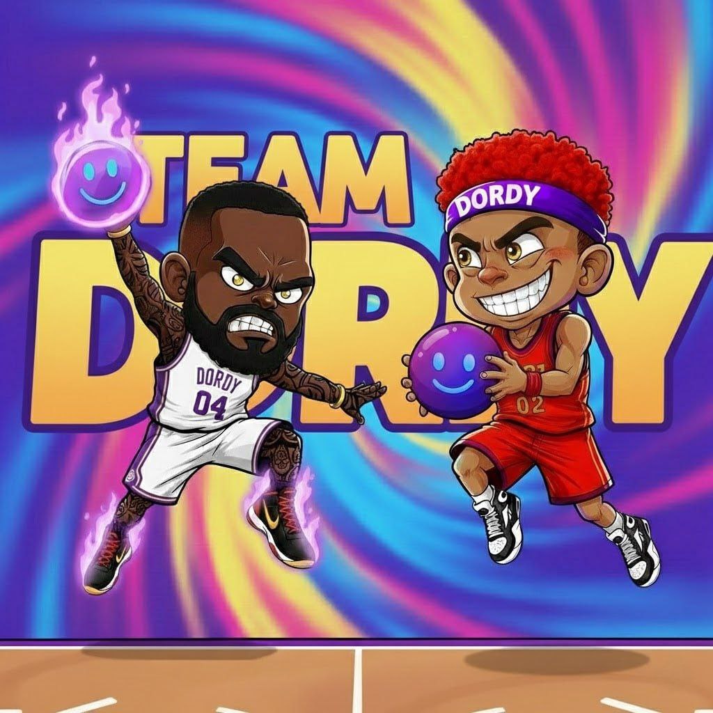 NEW COLLECTION 🚨🚨🚨

" TEAM DORDY "
The Official Dordy Basketball Team 😝🏀⛹️‍♂️
⦿ 7 Team Member
⦿ 1.5 BSV…