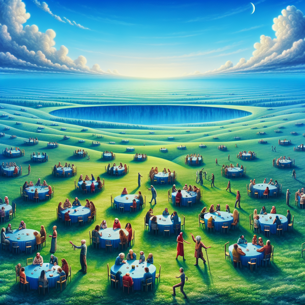 welcome to the infinite conversation !dalle