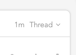 you should see a tweet thread option in the top right drop down menu of the thread