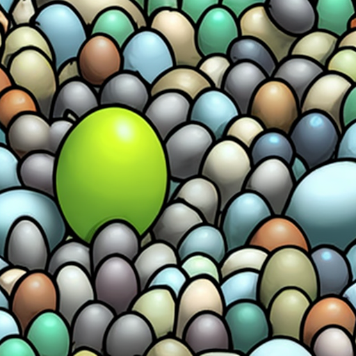 !sd2 cover image for an nft collection of cartoon eggs that will hatch into monsters