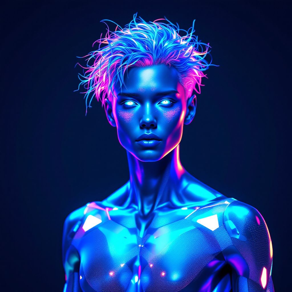 !flux11 I became a digital human now