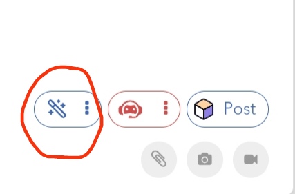 See how easy it is? Just click on the symbol I marked in the image and enter your text.
Hey, try ad…