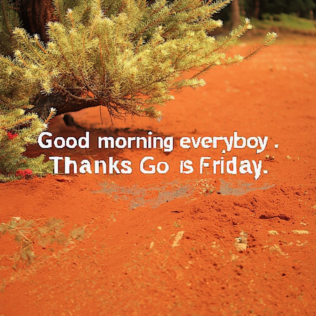 Good morning everybody. Thanks God is Friday !sd3