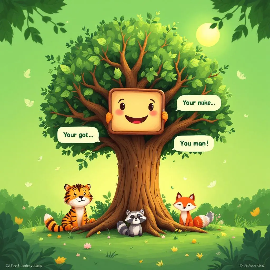 !flux Welcome to Treechat 🌳 📱 🐯🦊🦝