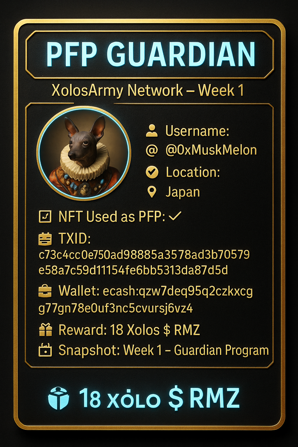 xolosArmy post