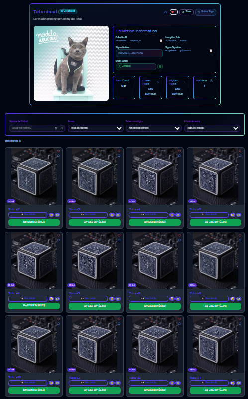 Choose and buy your favorite card, with luck you might win.