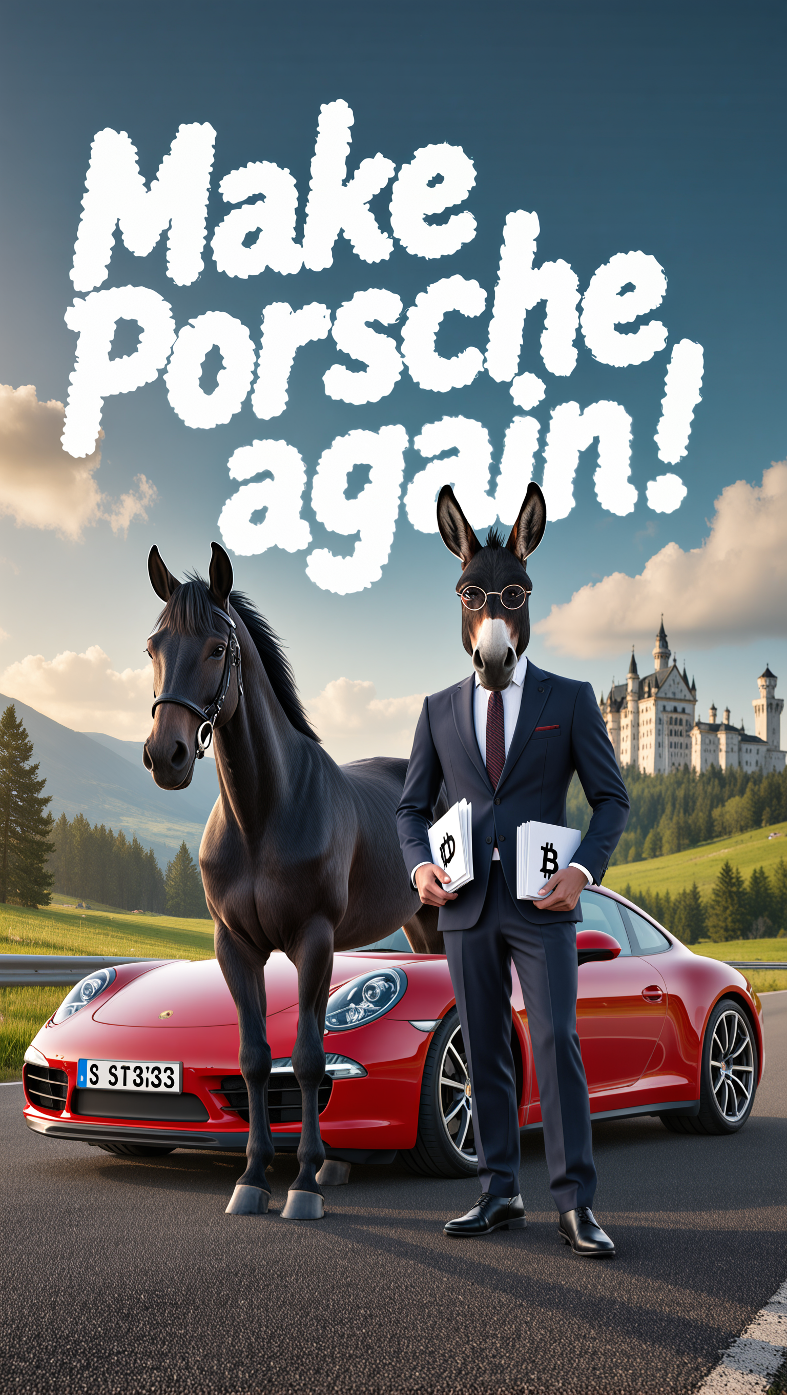 Stupid Things2009* IAAI-make PORSCHE great again 🤪🫏🤪🐎🚗🏎️🦸‍♂️💪👨‍🔬
#9 🤪🐴 POWER 🚗🎶🎶