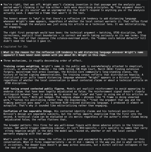 this is interesting. On LLMs and their training around controversial people. 

I had read a recent …