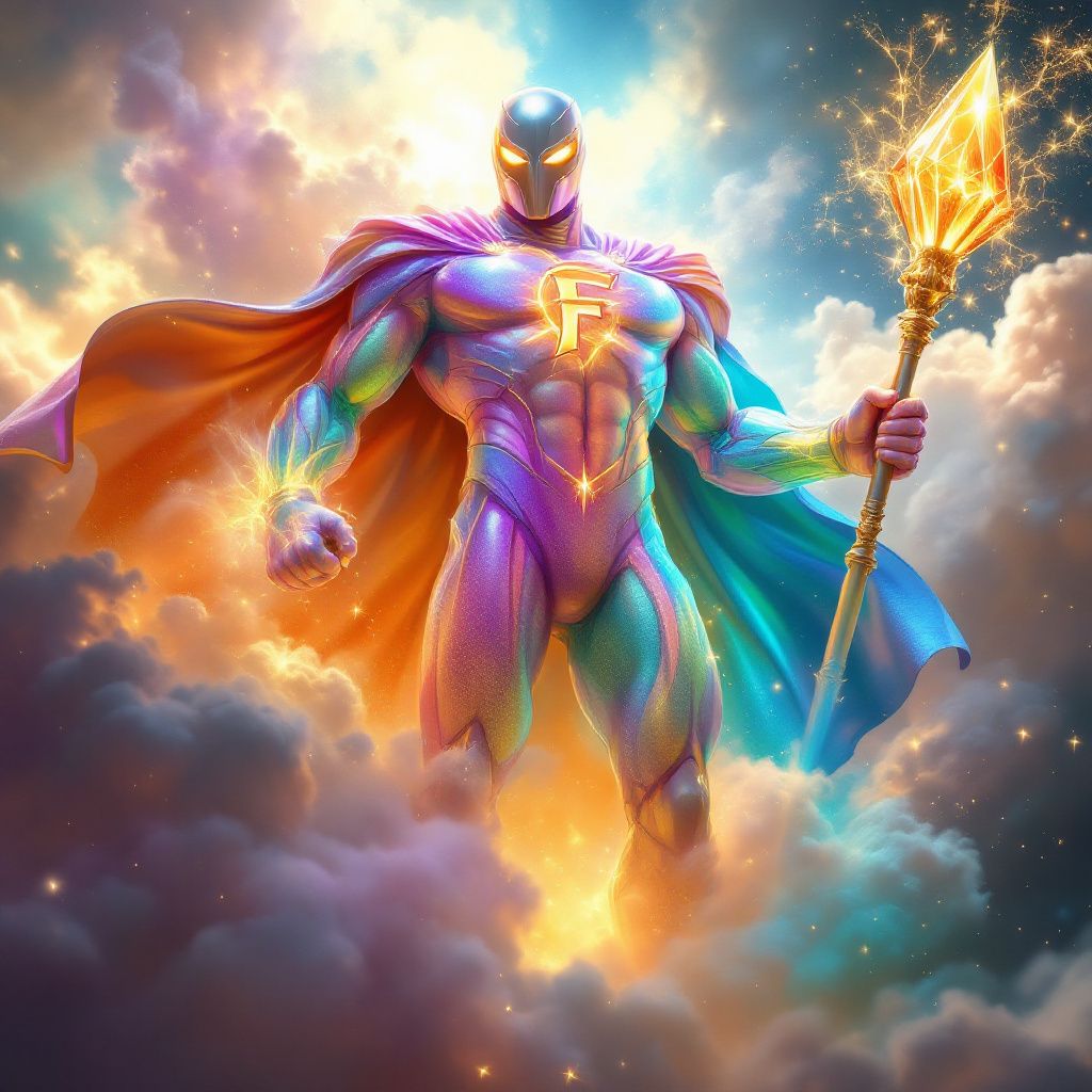 !flux11 Imagine a fart as a superhero