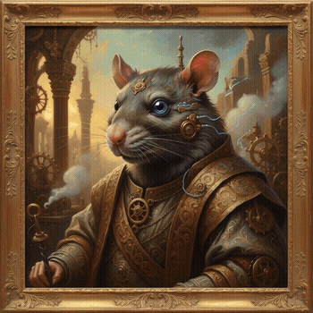 5️⃣  🐀 Golden Hour Rat 🐀