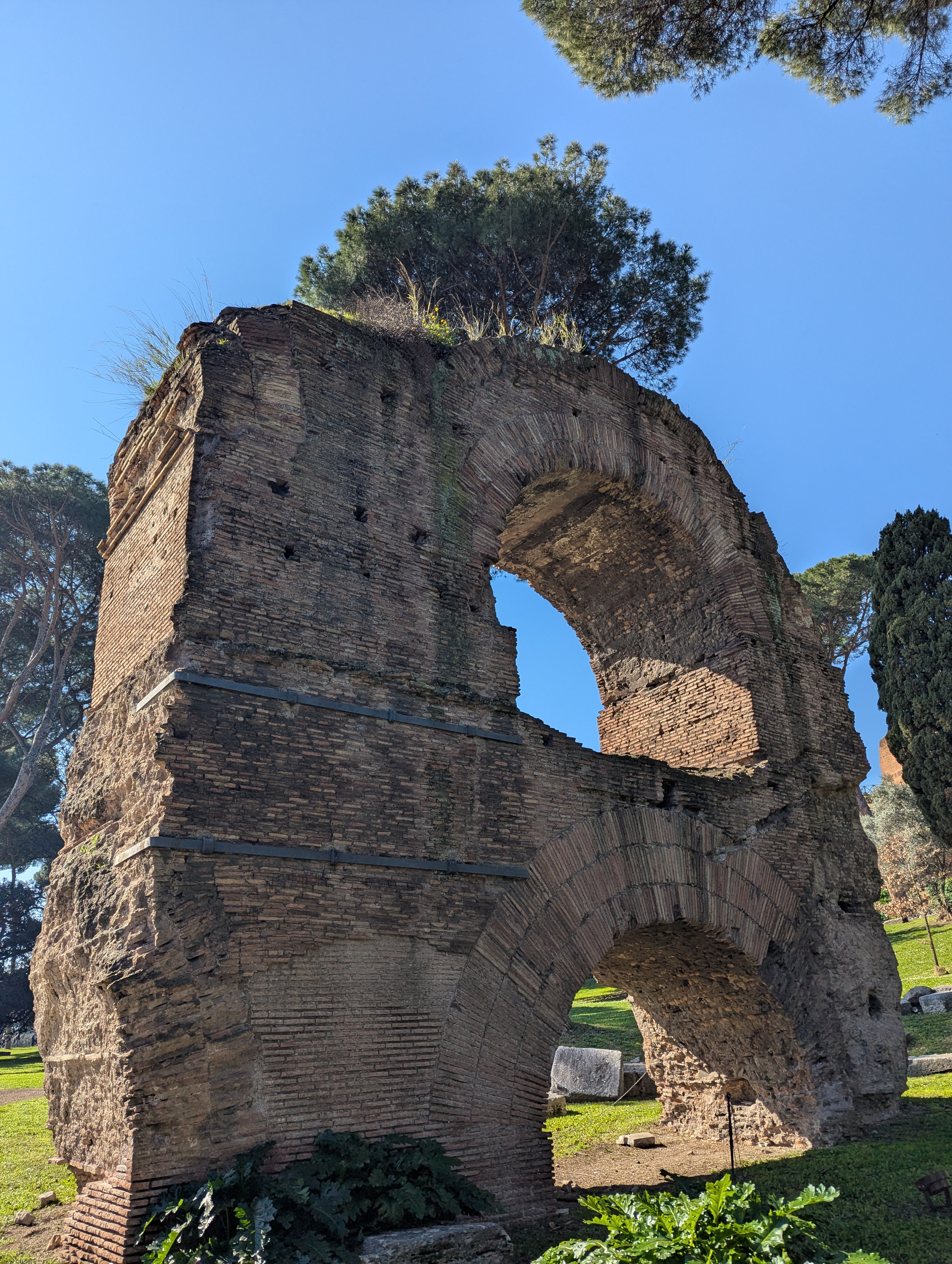 Remnants of an aqueduct