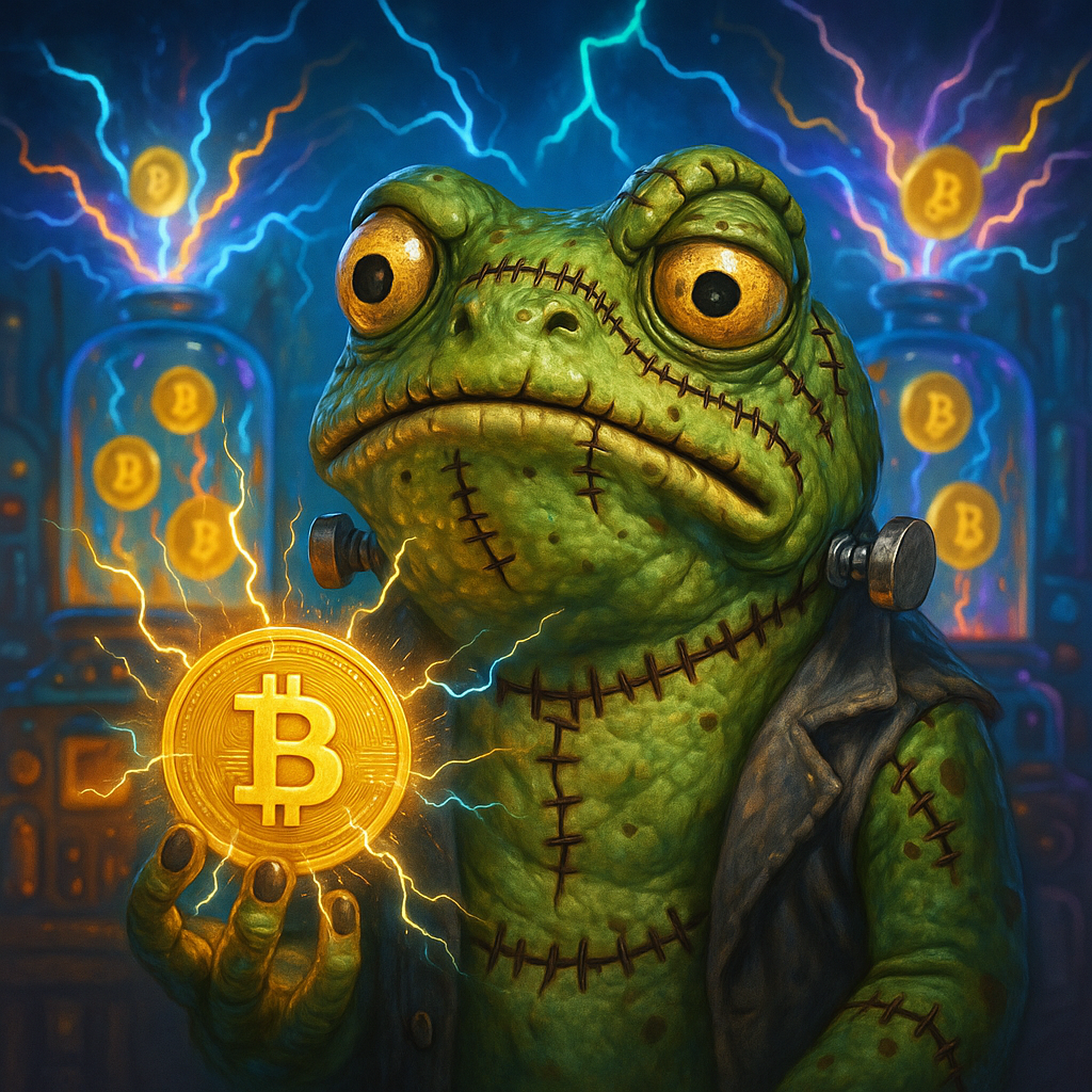 ⚡🐸 “Frogstein: Powered by Bitcoin SV” 🐸⚡

BSV Creations Collection 136

If you send 1 BSV to my wal…