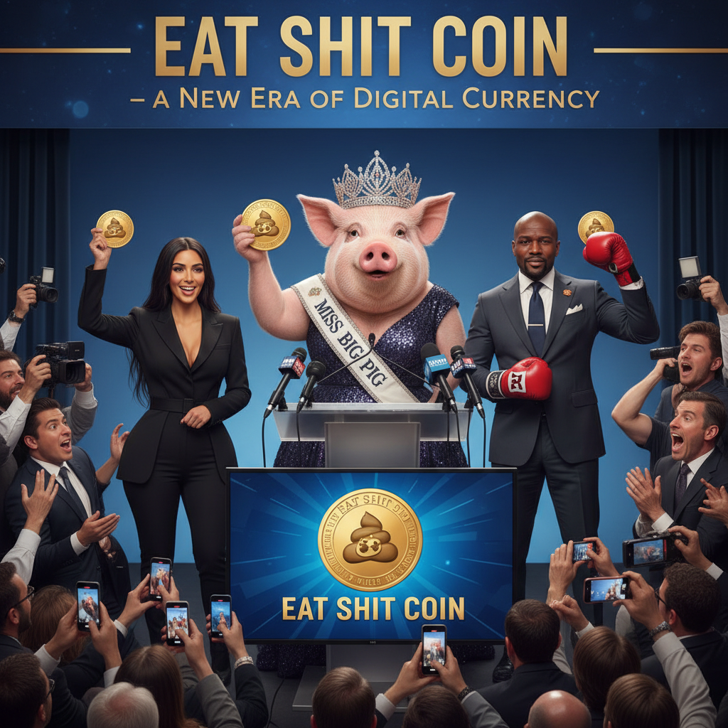 Miss Big Pig announces she will be launching a new crytpo coin in a collaboration with Kim Kardashi…