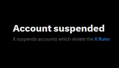 Treechatdat account suspended on twitter....