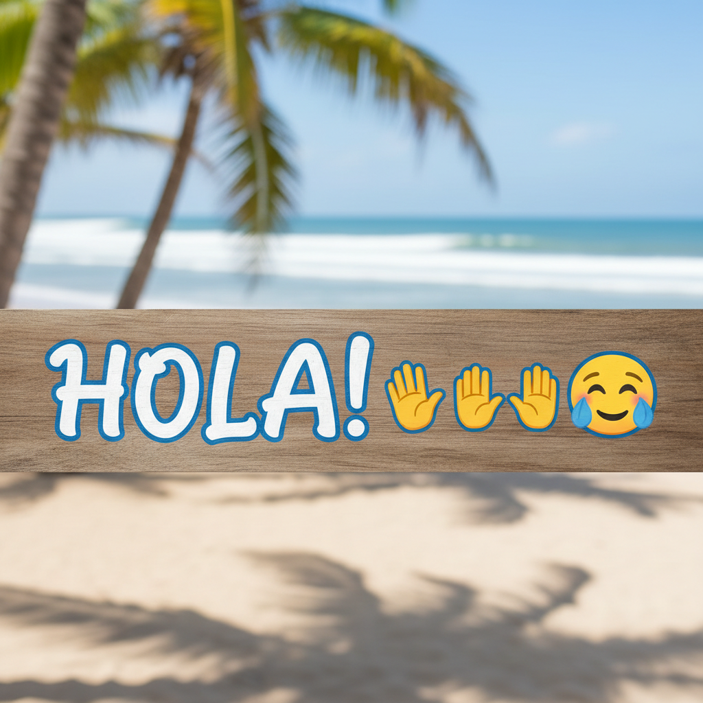 Hola! 👋 🙌 😁 !nb