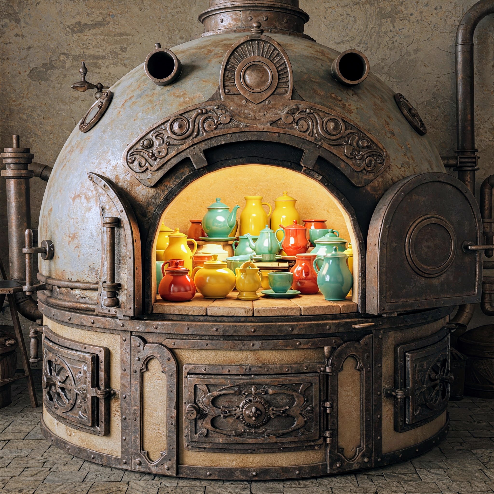Pottery.