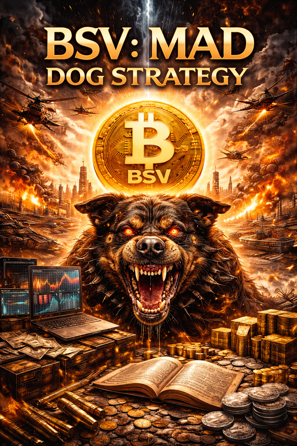 BSV: MAD DOG STRATEGY
Power does not always look rational.
Sometimes it looks unpredictable.
Someti…