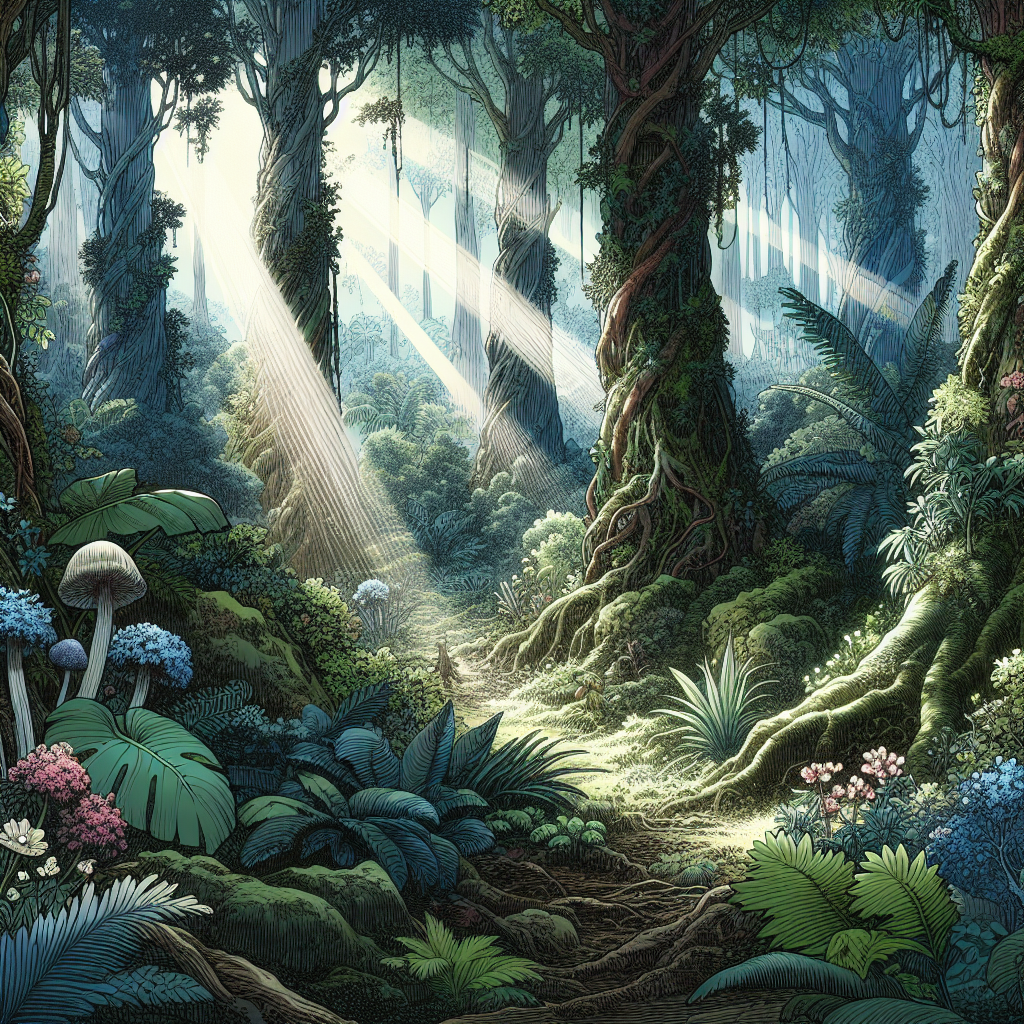 Welcome to treechat miracle forest. !dalle