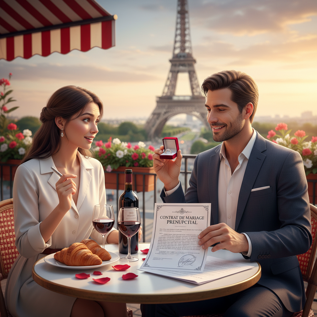 We are meeting in Paris for croissants and red wine soon, he says he will propose to me, if I sign …