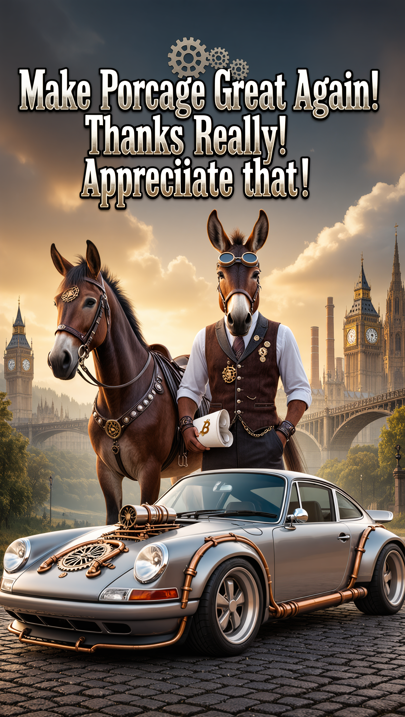 Stupid Things2009* IAAI-make PORSCHE great again 🤪🫏🤪🐎🚗🏎️🦸‍♂️💪👨‍🔬
#16 🤪🐴 POWER 🚗🎶🎶