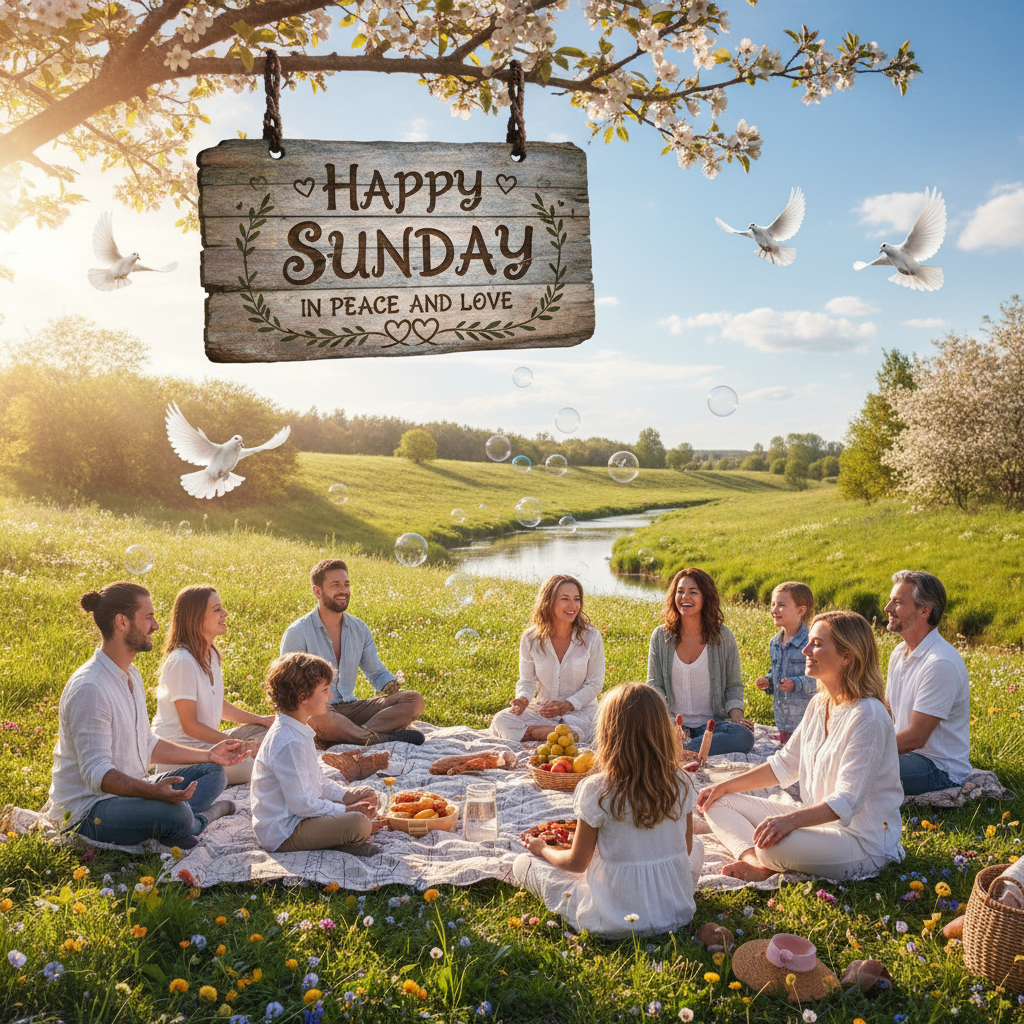 !nb Happy Sunday in peace and love.