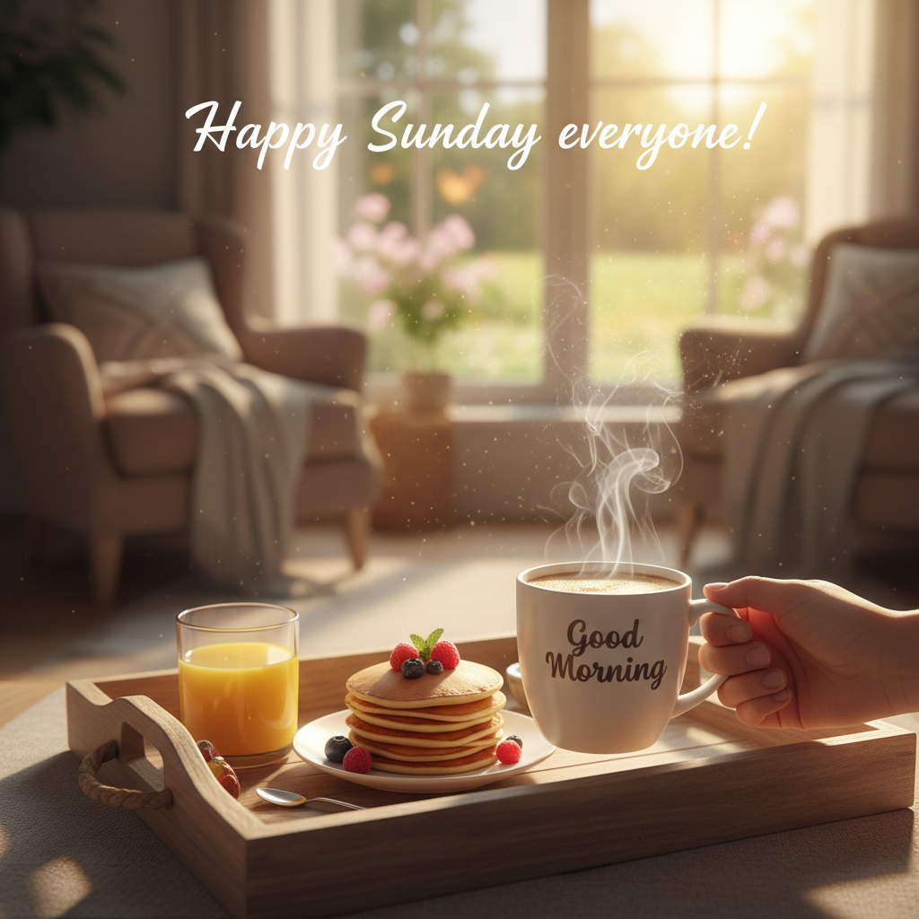 !nb Good morning, Happy Sunday everyone!