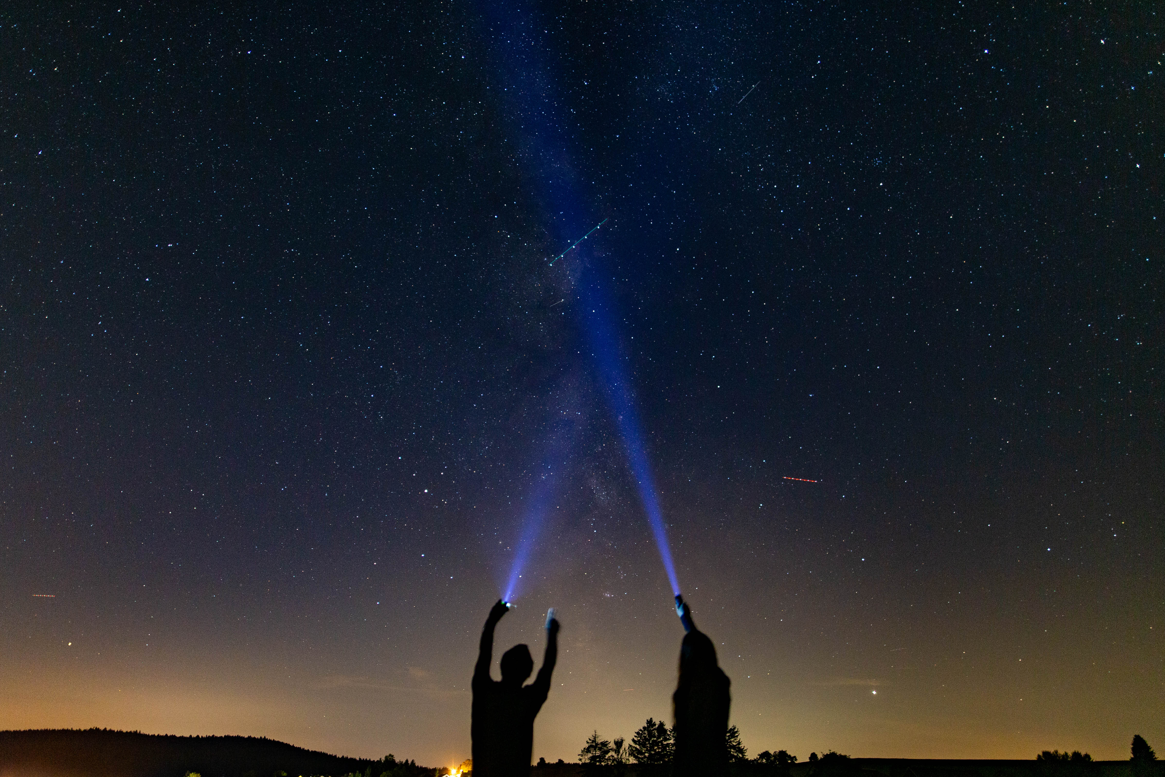 Watching the night sky